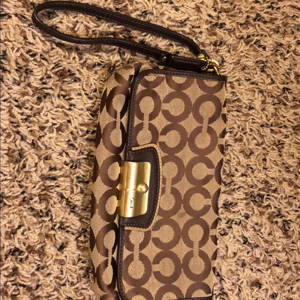 Coach wristlet